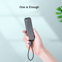 Kabel Pengisi Daya Lipat Portabel OATSBASF Magic Box Mini 3 in 1 untuk iPhone Android Tipe C