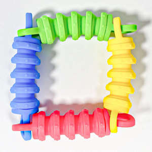 Gadget sensoriel pour soulager le stress et l'anxiété, jouets de bureau en silicone silencieux et durables, poulies anti-stress unisexes, à partir de 14 ans - Product Image 3