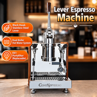 Machine à expresso professionnelle CONTIPRESSO à levier, machine à café italienne commerciale pour les cafés