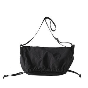 Bolso de Mano Grande de Nailon Simple y Moderno con Cierre, Bolsos de Mano para Mujer, Bolso de Hombro Casual con Cordón Ajustable - Product Image 2
