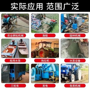 Tracteur à main à essence Changzhou ZS1110 de 17 chevaux, quatre temps, monocylindre, refroidi par eau, pièces de machines agricoles - Product Image 3