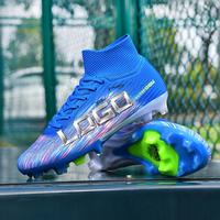Chaussures de football montantes professionnelles légères pour hommes, adultes, jeunes et grands garçons – Crampons FG/TF pour l'extérieur – Vente en gros