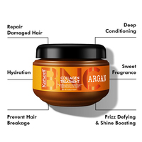 Karseell masker rambut wanita, perawatan rambut Label pribadi memperbaiki kolagen masker rambut Salon profesional untuk wanita
