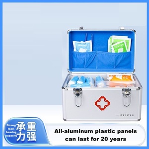 El botiquín de primeros auxilios estándar industrial incluye suministros de emergencia estándar nacional Caja de medicamentos corporativa Kit de rescate - Product Image 3
