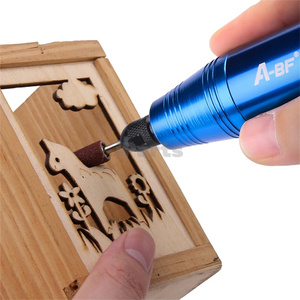 IParts A-BF Mini perceuse électrique <span class=keywords><strong>sans</strong></span> <span class=keywords><strong>fil</strong></span> outils rotatifs électriques 3.7V maison bricolage <span class=keywords><strong>Dremel</strong></span> gravure stylo de coupe outil avec outil de polissage - Product Image 4