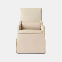 Ensemble de table à manger rectangulaire extensible en bois massif, avec corniches, consoles et détails dentelés sculptés à la main, style luxe minimaliste