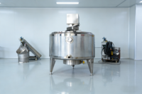 Cuve de fermentation de fromage en acier inoxydable, cuve à fromage industrielle pour usine laitière, cuve de fermentation de fromage à double enveloppe