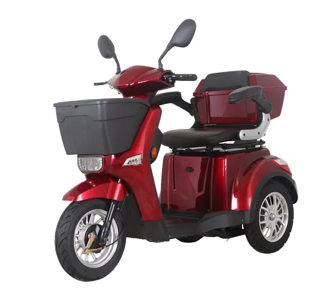 Nuovo Design Adulto Elettrico 3 Ruote Scooter Con Cestino Anteriore