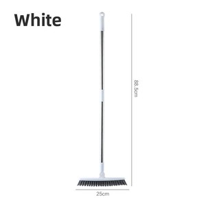 New Plastic Long-Handled Hard-Bristled Tile Cleaning Brush Floor Scrubbing Artifact for Dead Corners and Hair Removal - Product Image 6