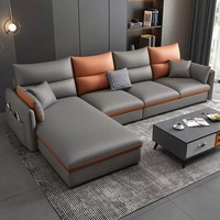 Juego de sofá reclinable de nuevo modelo exclusivo de Dareko, juego de sofá liso de estilo de diseño moderno a la moda, muebles de sala de estar