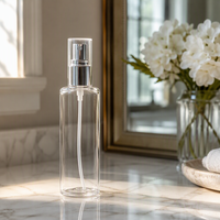 Bouteille en plastique de 50-250 ml pour parfums et brumes corporelles, emballage cosmétique pour soins de la peau, fournie directement par l'usine