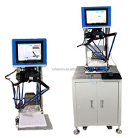 Petit bras robotique flexible de haute précision pour bureau, moteur PLC, pince électromécanique automatique, boîte de vitesses, moteur souple
