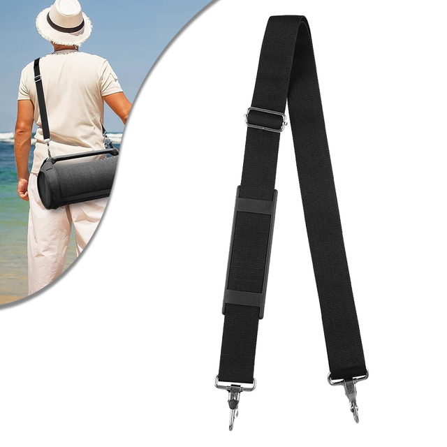 Universal Classic Fabric Portable Travel Shoulder Strap for Bluetooth Speaker with Adjustable Strap