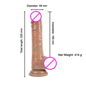 Vibrador de 10 Frecuencias con Textura Transparente de Silicona Líquida, Dildo de Silicona de Grado Médico para Mujeres - Product Image 6