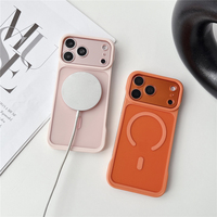 Coque de téléphone magnétique hybride TPU PC mate pour iPhone 18 17 Pro Max, accessoires de protection robuste, prix d'usine