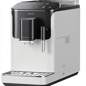 Cafetera Totalmente Automática, Compatible con Doble <span class=keywords><strong>Espresso</strong></span>/Capuchino/Latte <span class=keywords><strong>Macchiato</strong></span>, Calentamiento Rápido, Diseño Compacto que Ahorra Espacio. - Product Image 1