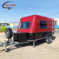 Wecare 290*170*160cm caravane tout-terrain, camping-car, caravane de camping, caravane teardrop