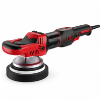 Polisseuse orbitale à action forcée sans balais AC 1100W avec plateau de support de 125 mm et affichage numérique de la vitesse
