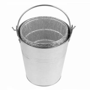 Cubo de grasa galvanizado de aleación de hierro a prueba de óxido para parrillas <span class=keywords><strong>TRAEGER</strong></span> - Product Image 2