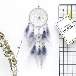 Attrape-rêves 2025 pour la décoration de <span class=keywords><strong>chambre</strong></span>, fait main, en plumes tissées, à suspendre au mur, style bohème, macramé, pour <span class=keywords><strong>chambre</strong></span> d'enfant, <span class=keywords><strong>chambre</strong></span> de adolescente, décoration intérieure - Product Image 2
