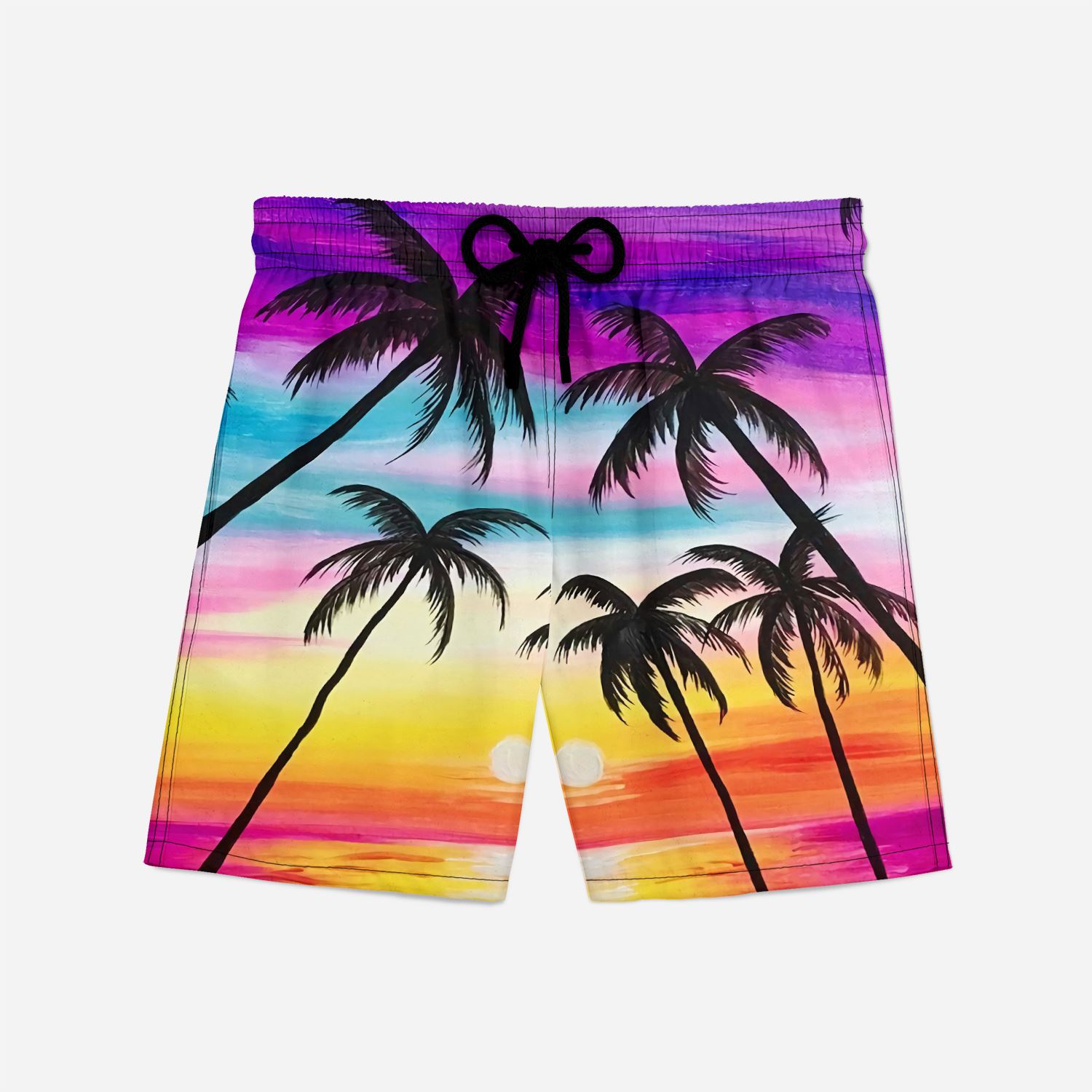 Hommes Hawaïen Shorts Hawaii Natation Short Été Plage Arbre Imprimer Hommes Hawaïen Shorts Hawaii Natation Short Été Plage Arbre Imprimer