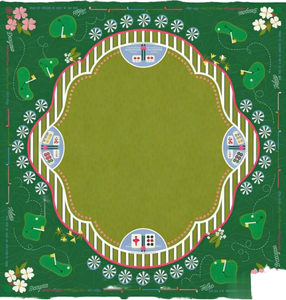 Tapis de Mahjong et de Poker Pliable Luxueux et Moderne, Antidérapant, Écologique, Réduction du Bruit pour les Réunions de Famille - Product Image 1