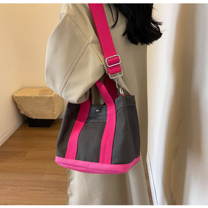 Sac fourre-tout en toile <span class=keywords><strong>multi</strong></span>-usages <span class=keywords><strong>Messenger</strong></span> sac fourre-tout doux pour femmes et filles nouvel arrivage - Product Image 4