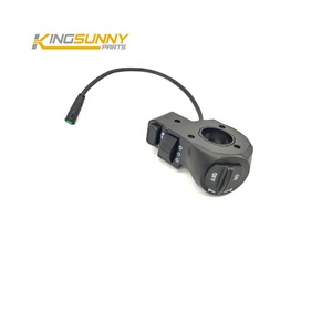 Bouton de commutation 3 en 1 pour vélo électrique OXI V8, interrupteur de klaxon et de clignotant à 5 broches, accessoires de remplacement pour accélérateur <span class=keywords><strong>OUX</strong></span> - Product Image 1