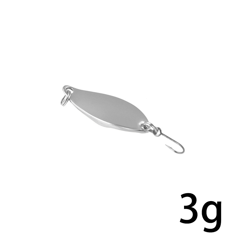 Crochet simple en argent 3g
