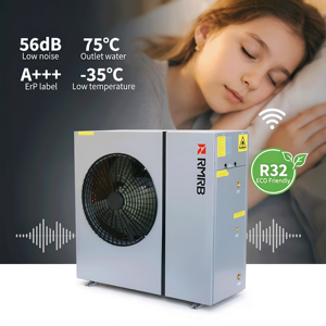 Pompe à chaleur air-eau EVI DC Inverter 5,7 kW, réfrigérant écologique, efficacité premium, chauffage, refroidissement, ECS, monobloc, domestique, OEM - Product Image 1