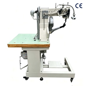 Single Needle Sneaker Shoe Upper Making Roller Post <b>Bed</b> Trace Stitch Sewing Machine for <b>Bags</b> - Product Image 6