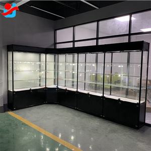 Cabinet de vitrine de vente au détail avec vitrines de magasin de fumée de couleur personnalisée en verre - Product Image 2