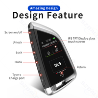 Clé intelligente LCD pour véhicule DLS-568C – Télécommandes universelles pour voiture, mise à niveau/modification pour entrée sans clé