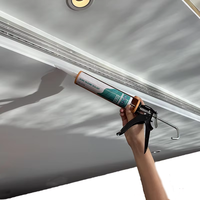 Scellant silicone acétique à séchage rapide, haute qualité, pour la construction, scellant silicone acétique à séchage rapide, résistant