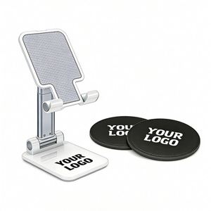 Foldable <b>Desktop</b> Promotion Gift Mobile Holder With Custom Logo Cell Phone Business Wholesale Adjustable <b>Stand</b> - Product Image 1
