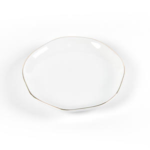 ถาดเซรามิกขนาดเล็ก 4.5 นิ้ว รูปทรงโค้งมน แบบกำหนดเองได้ สำหรับใส่เครื่องประดับ แหวน สร้อยคอ ต่างหู จานใส่ของกระจุกกระจิก สไตล์โมเดิร์น - Product Image 2