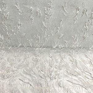 Honglongs luxuriöses glitzerndes Pink Crystal Pailletten verschlüsse ltes Netz Weiß Perlen Brautkleid <span class=keywords><strong>Prom</strong></span> Abendkleid Spitzens toff - Product Image 1