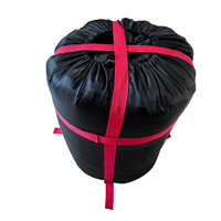 Sac de couchage extra large et spacieux en flanelle 100% coton, directement de l'usine, chaud et résistant au froid, idéal pour le camping et les voyages en plein air