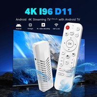 Decodificador I96D11 S905L con WiFi de Doble Banda para Android 14, TV Box 4K HD, Versión para Comercio Exterior
