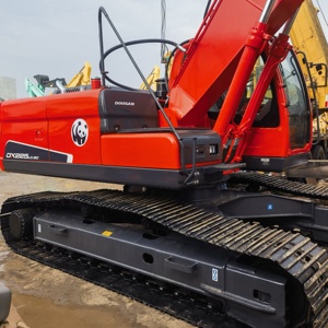 Excavadora de cadenas Doosan DX225LC-9C usada de gran rendimiento, excavadora hidráulica sobre orugas para movimiento de tierras en construcción - Product Image 5