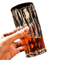 Ensemble de verres en verre de style européen bière domestique jus de fruits boisson froide tasse à thé approvisionnement direct pour l'eau potable