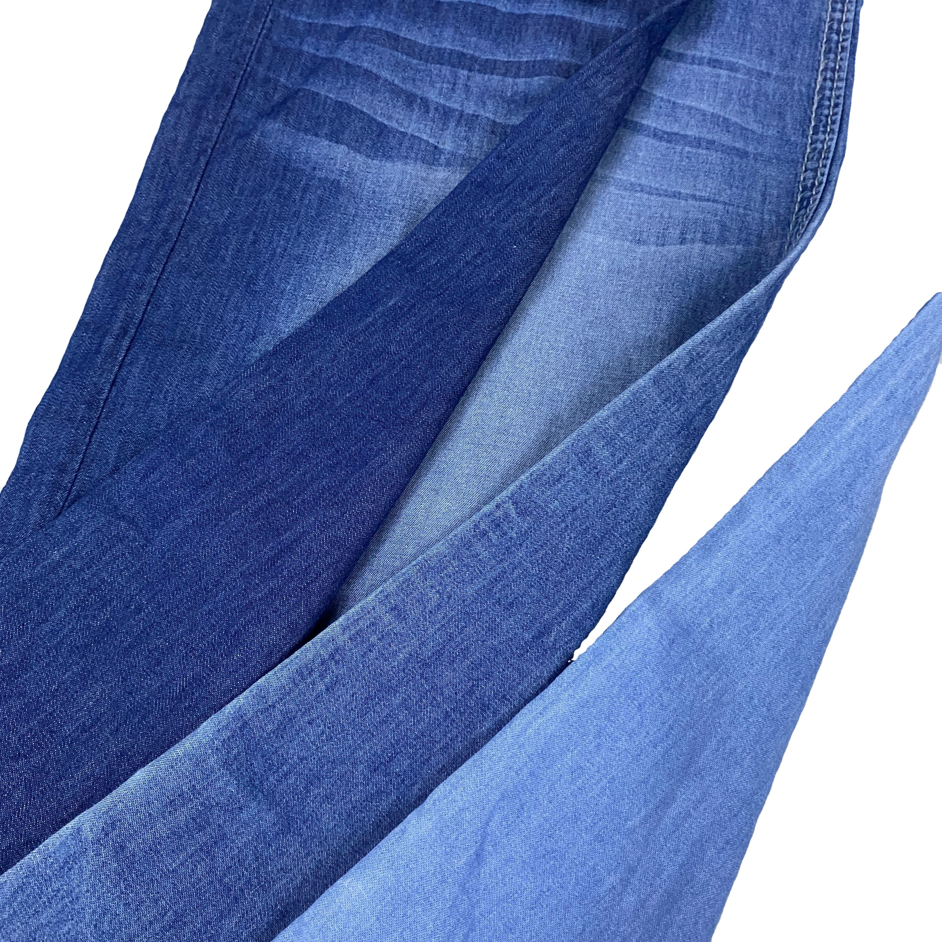 Lightweight Denim Shirt, 100% Cotton, High Quality 32x32S