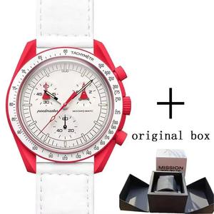 Cajas para Relojes de Hombre al por Mayor de Guangzhou Adecuadas para Todo el Juego de Esferas de Colores de la Serie de Cuarzo Omega <span class=keywords><strong>Swatch</strong></span> - Product Image 5