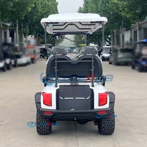 Precios de Carritos de Golf Eléctricos, Carrito de Golf Club Car con Parabrisas, Carrito de Golf Club Car de 6 Plazas, Blanco, <span class=keywords><strong>vw</strong></span> Golf, Soporte para 6 Autos, Colores Personalizados - Product Image 4