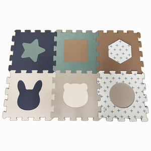 Tapis de jeu éducatif HONLOY pour enfants, tapis de jeu de <span class=keywords><strong>marelle</strong></span>, jouet sportif et doux, mousse EVA non toxique, 2 cm d'épaisseur, certifié CE - Product Image 1