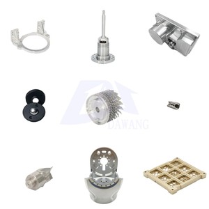 Pièces usinées CNC de précision Dawang, devis le jour même, usinage 5 axes, fraisage, ventilateur de turbocompresseur EV en acier inoxydable 17-4PH - Product Image 1