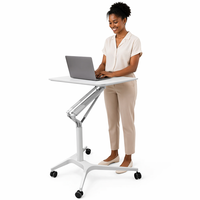Table de lit réglable en hauteur, robuste, certifiée ISO, avec ressort à gaz et roulettes, pour hôpital, clinique, école, université, projet