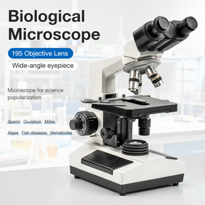 光学化合物ステレオ顕微鏡教育学校実験室双眼顕微鏡生物顕微鏡 - Product Image 2