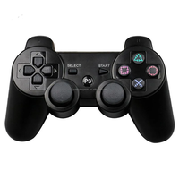 Manette BT Sans Fil avec Double Vibration pour Console PS3, Joystick Contrôleur