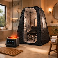 Pemanas Sauna Kering Elektrik 1500W Mesin Pemanas Portabel untuk Sauna Rumah Dalam Ruangan